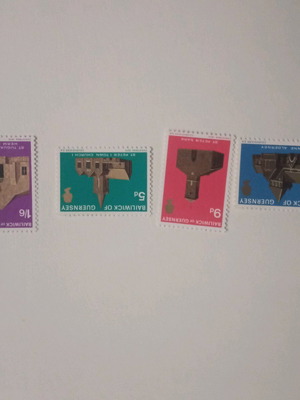 Guernsey Xmas Stamp Set Unused Series (28/31) 1970 Like New