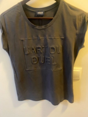 Armani Jeans women's T-shirt used, gray, size S