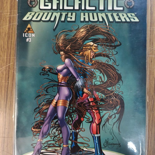 Jack Kirby's Galactic Bounty Hunters comic used, issue 3