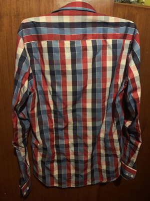 Tommy Hilfiger plaid shirt medium 39-40 like new