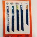 Japan 5-piece jigsaw blades set, new
