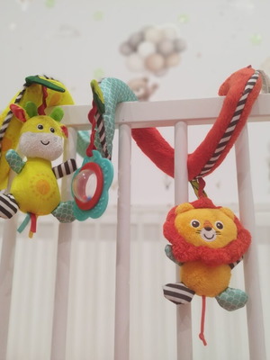 Spiral Baby Crib Toy