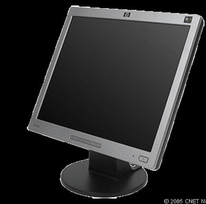 Οθόνη HP L1706 - Flat panel display - TFT - 17" - 1280 x 1024/75 Hz και καλώδιο VGA