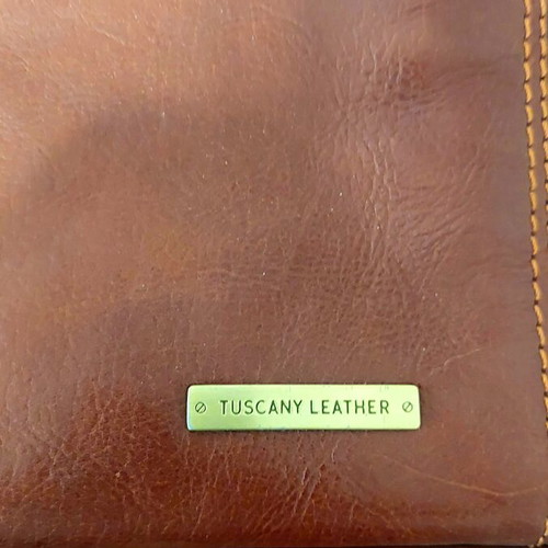 Tuscany Leather backpack like new, matte brown leather