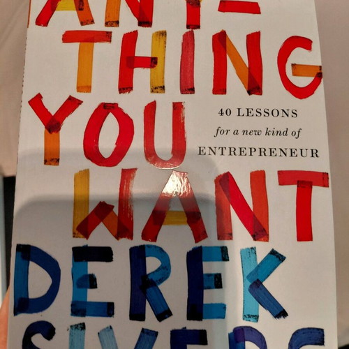 Anything You Want book new, 40 lessons for entrepreneurs