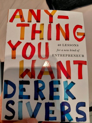 Anything You Want book new, 40 lessons for entrepreneurs
