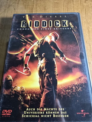 The Chronicles of Riddick DVD σαν καινούργιο, sci-fi περιπέτεια