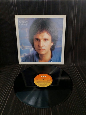 Roberto Carlos vinyl used, entechno, with insert V94