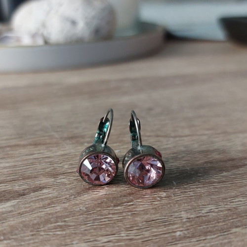 Dyrberg/Kern earrings set of 3 pairs used, multicolor