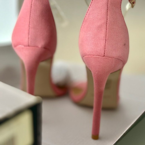 Hidden Fashion Pink Heels New Size 38