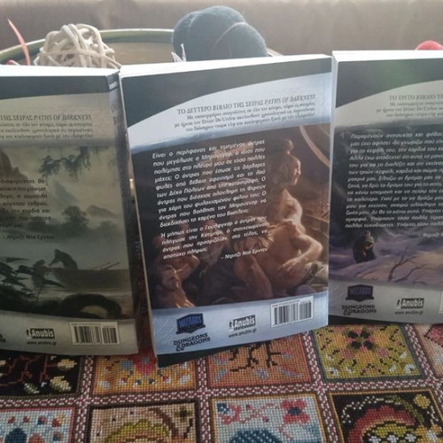 Dungeons and Dragons books like new, volumes 11-13 with Drizzt