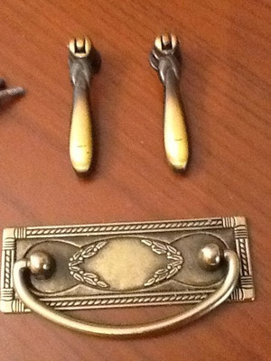 Vintage handles like new for drawers and cabinets