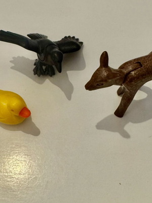 Playmobil 3 forest animal figures like new