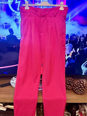 Toi&Moi high-waisted pants new, coral-pink, size S-M