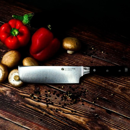 Nakiri Izumi Ichiago Japanese Stainless Steel Knife new