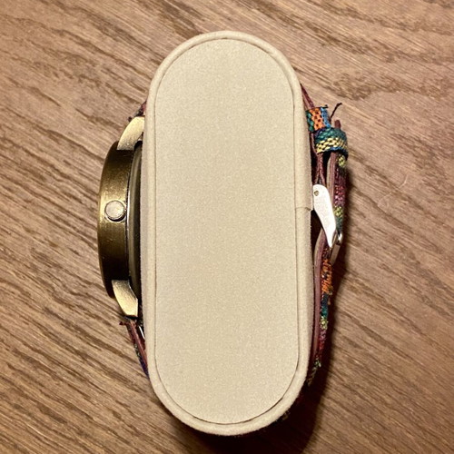 Wristwatch Boho ethnic style new, colorful woven strap
