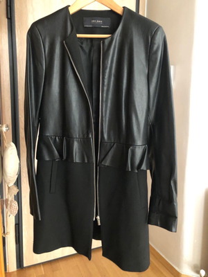 Πανωφόρι Zara medium δερματίνη και ύφασμα like new
