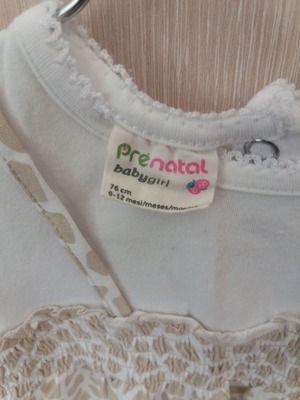Φόρεμα Prenatal 9-12 μ., 76 εκ., καινούργιο, βαμβακερό