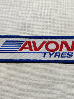 Retro Avon tyres patch used