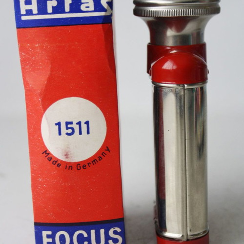 Vintage German Artas Focus flashlight new, 1980s