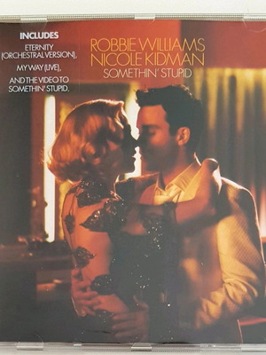 Robbie Williams & Nicole Kidman Somethin' Stupid CD single σαν καινούργιο