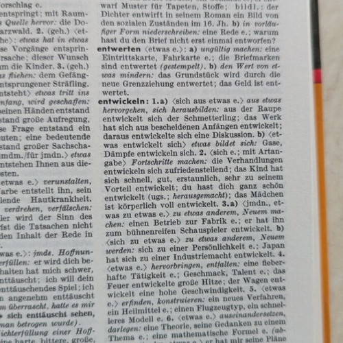 Duden 2das Stilwörterbuch like new, German dictionary 1970