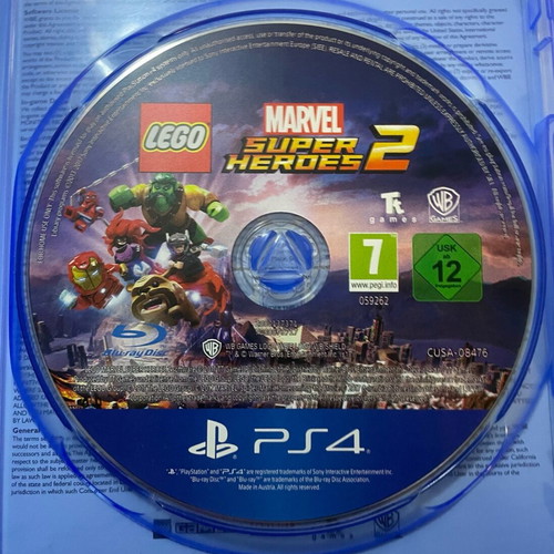 LEGO Marvel Super Heroes 2 game for PlayStation 4 used