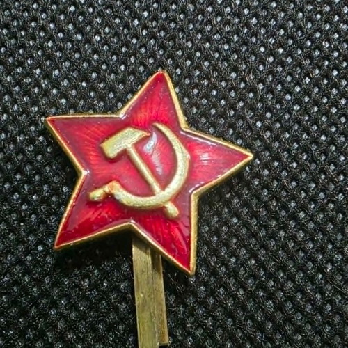 Set of 5 Soviet Union commemorative lapel pins