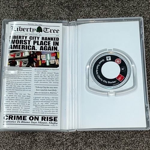 Grand Theft Auto GTA Liberty City Stories used for PlayStation Portable