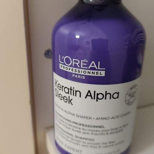 L'Oréal Professionel Keratin Alpha Sleek set with Moroccanoil treatment new