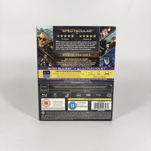 Pacific Rim Blu-ray like new with English subtitles and slipcase