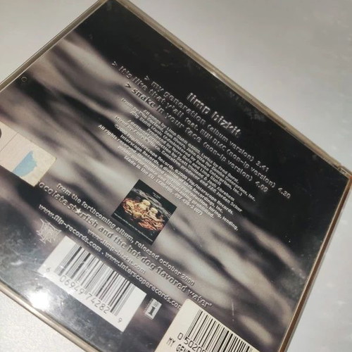 Limp Bizkit My Generation CD single used, metal