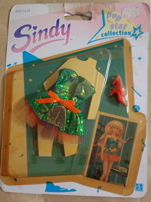 Sindy Pop Star Collection Vintage Doll Clothes Hasbro new