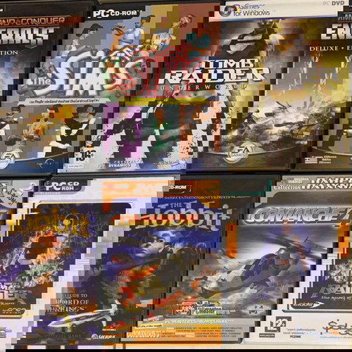 Πακέτο 9 μεταχειρισμένων PC Games δράσης