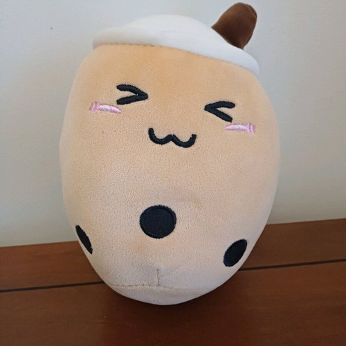 Boba Tea pillow from Shein like new with silicone clip
