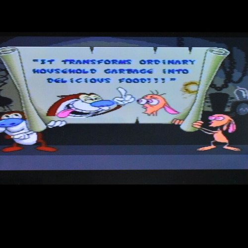 The Ren & Stimpy Show Presents: Stimpy's Invention Sega Mega Drive game like new