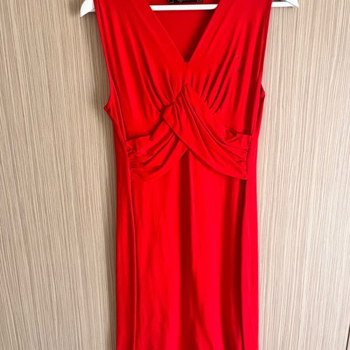 Raxevsky red mako dress used, size L