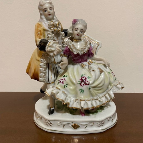 Vintage porcelain figurines handmade, new, made in Japan