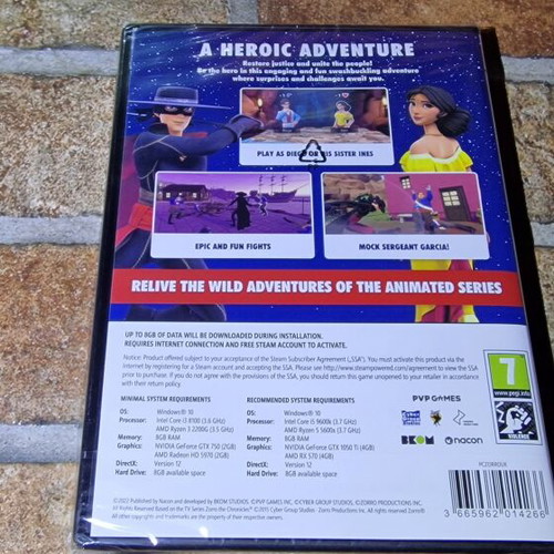 Zorro: The Chronicles PC Game new
