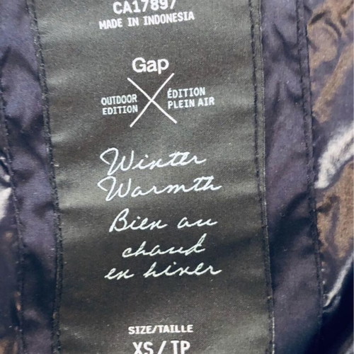 GAP women's jacket XS like new, blue