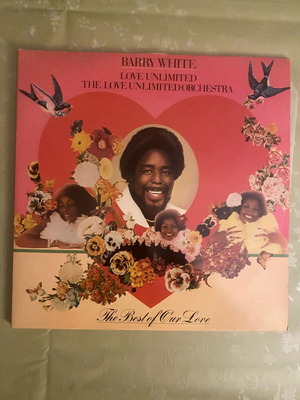 Barry White vinyl like new, double pop record