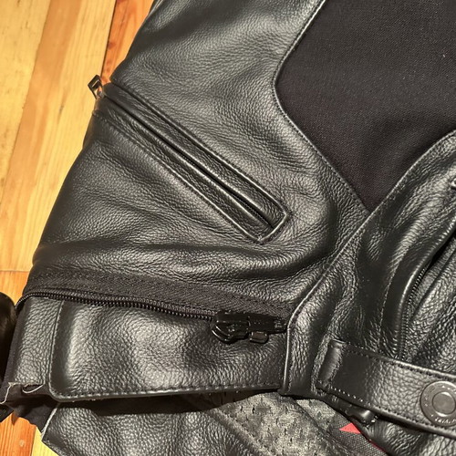 Dainese leather motorcycle pants size 48