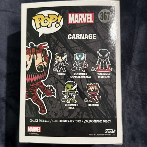 Funko Pop Carnage 367 new