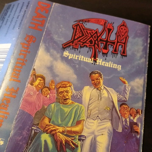 Death Spiritual Healing cassette used, metal
