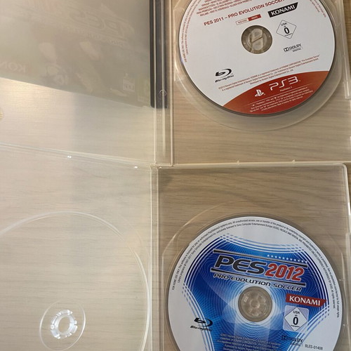 Pro Evolution Soccer games for PlayStation 3, pack of 4