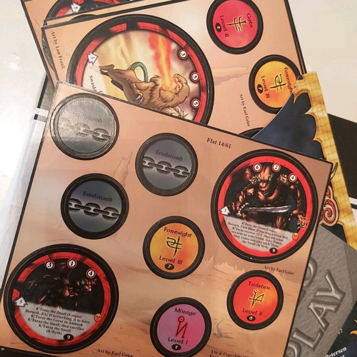 Diskwars The Wastelands Reinforcement Pack like new, board game 1999