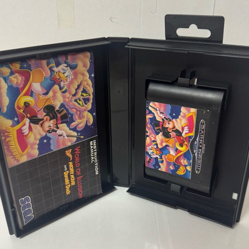 World of Illusion Sega Mega Drive game used, complete