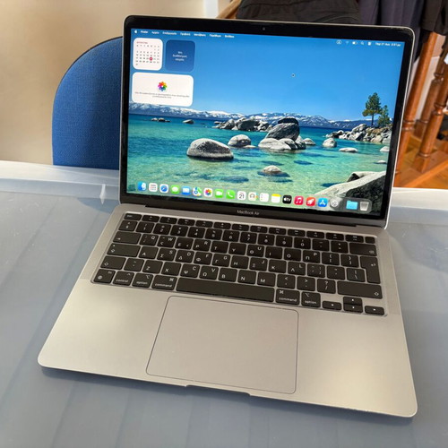MacBook Air M1 13" laptop, 16GB RAM, 256GB SSD