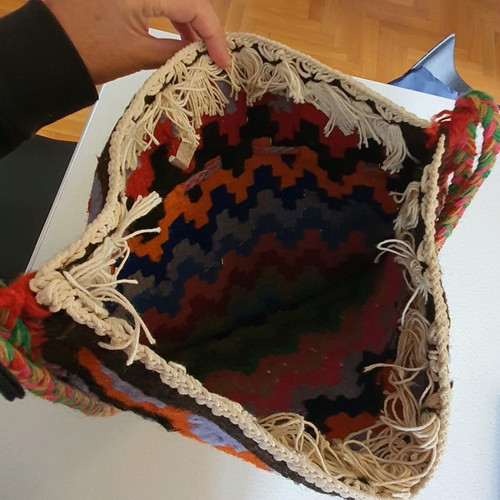 Handmade Greek Art Goods bag new, very special