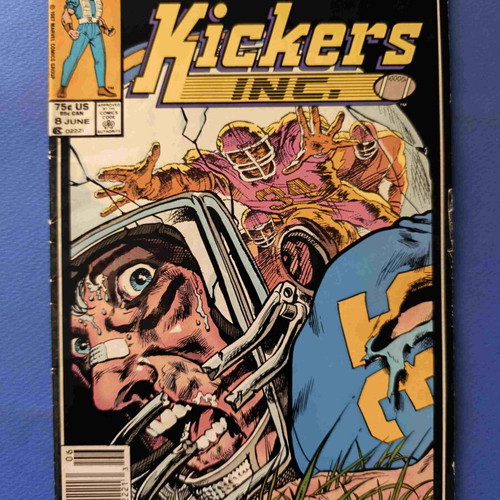 Kickers comic used, English